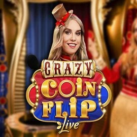 Crazy Coin Flip by Evolution, showcased at happyjokers.cz – game logo