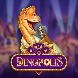 Dinopolis online game logo by Push Gaming on happyjokers.cz