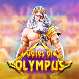 Gates of Olympus slot logo by Pragmatic Play at Happyjokers CasinoGates of Olympus