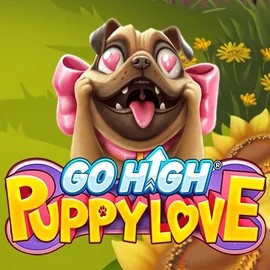 Go High Puppy Love logo by RubyPlay at Happyjokers Casino