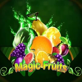 Magic Fruits Deluxe slot logo by Wazdan at Happyjokers CasinoMagic Fruits Deluxe