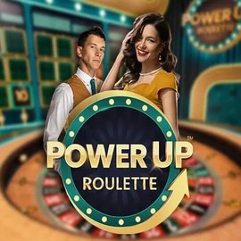 PowerUP Roulette game by Pragmatic Play – logo hosted on Happyjokers Casino