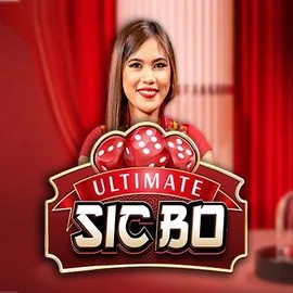 Official Live Casino logo: Ultimate Sic Bo by Ezugi at Happyjokers Casino